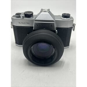 Yashica TL-Electro With 50 MM Lense TESTED